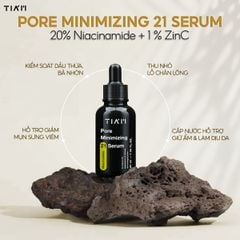 Tinh Chất Thu Nhỏ Lỗ Chân Lông Giảm Dầu Nhờn Tia'm Pore Minimizing 21 Serum 40ml