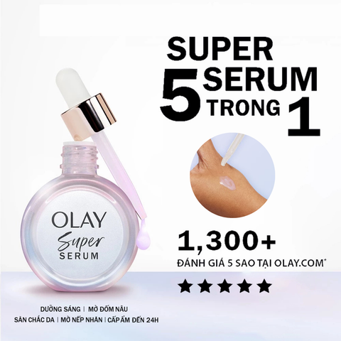 Tinh Chất Dưỡng Sáng Da Olay Super Serum Firms Brightens Hydrates 30ml