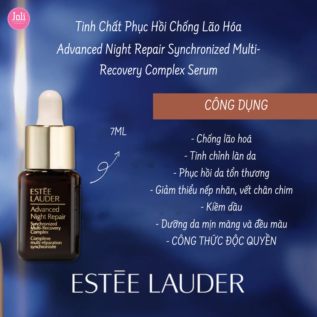 Set Phục Hồi Nâng Cơ Cấp Nước Estee Lauder Power Pair Repair + Brighten 2 Món (Serum 7ml + Kem mắt 5ml)