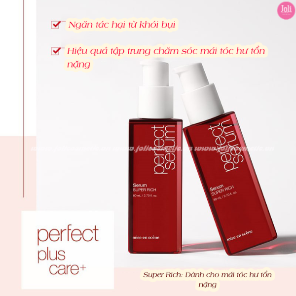 Tinh Chất Dưỡng Phục Hồi Tóc Mise En Scene Perfect Serum 80ml