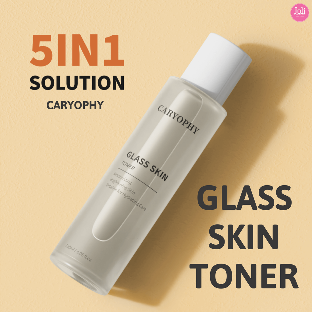 Nước Hoa Hồng Làm Sáng Da Caryophy Glass Skin Toner 120ml