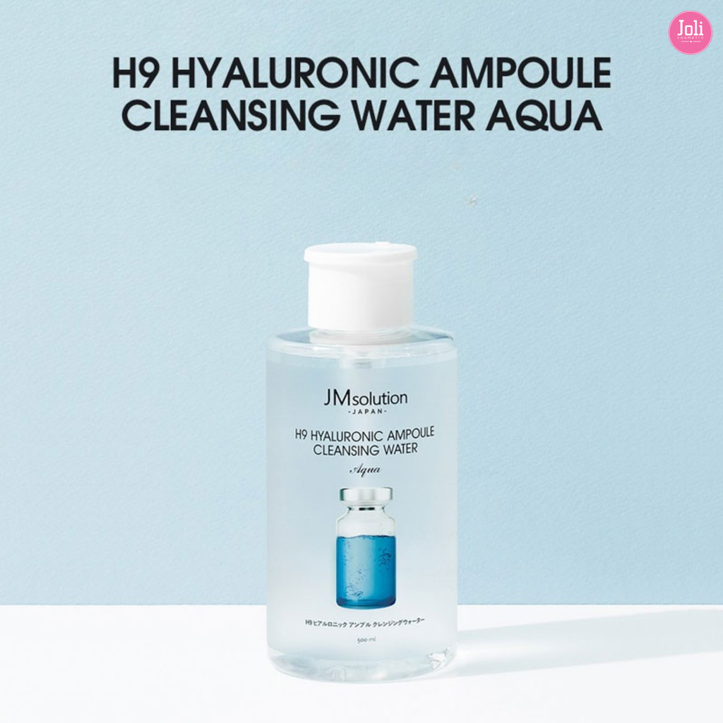 Nước Tẩy Trang Cho Mọi Loại Da JMsolution H9 Hyaluronic Ampoule Cleansing Water