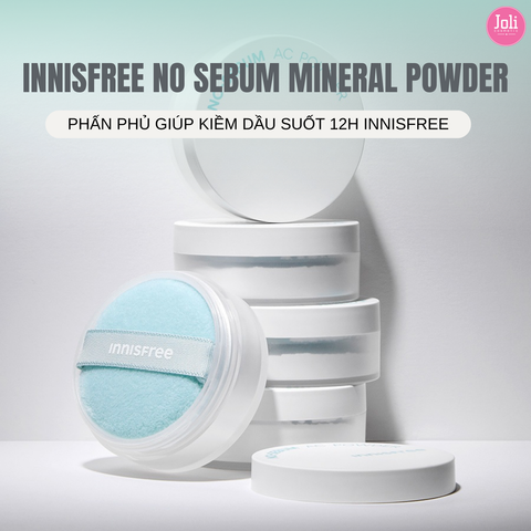 Phấn Phủ Bột Kiềm Dầu innisfree No Sebum AC Powder 5g