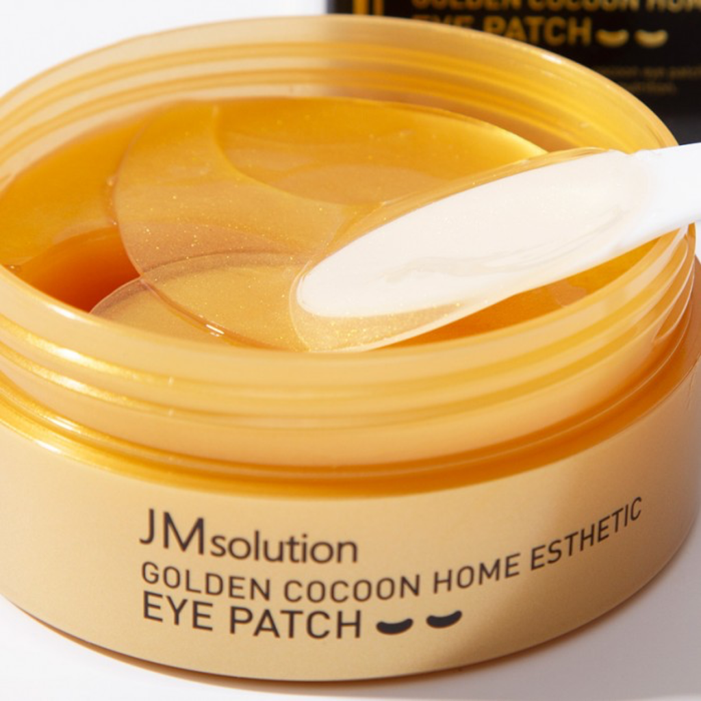 Mặt Nạ Mắt Kén Tằm Vàng Ngừa Lão Hóa Jmsolution Golden Cocoon Home Esthetic Eye Patch 90g