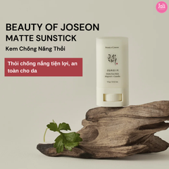 Kem Chống Nắng Dạng Lăn Beauty Of Joseon Matte Sun Stick Mugwort + Camelia SPF50+ PA++++ 18g