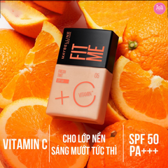 Kem Nền Maybelline New York Fit Me Fresh Tint SPF50+ PA+++ 30ml