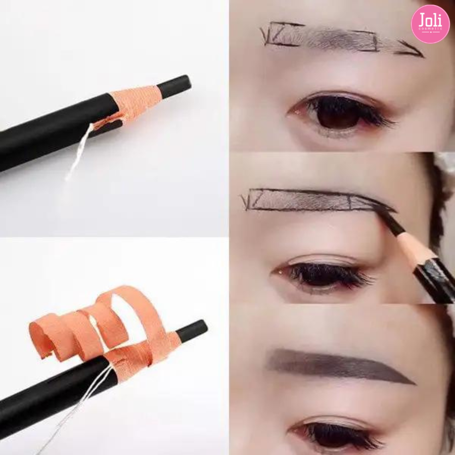 Chì Xé Kẻ Mày Habaria Eyebrow Pencil