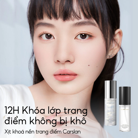 Xịt Khóa Nền Trang Điểm Kiềm Dầu Carslan Soft Focus Makeup Fixing Spray 50ml