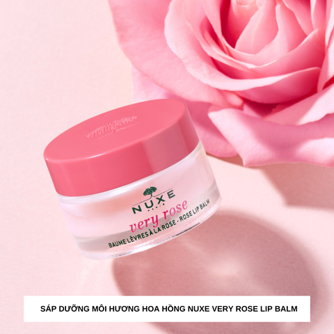 Sáp Dưỡng Môi Nuxe Very Rose Lip Balm 15g