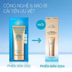 Gel Chống Nắng Dưỡng Ẩm Anessa Perfect UV Sunscreen Skincare Gel SPF50+ PA++++ 90g