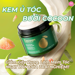 Kem Ủ Tóc Bưởi Giảm Gãy Rụng Tóc Mềm Mượt Chắc Khỏe Cocoon Pomelo Hair Mask 200ml