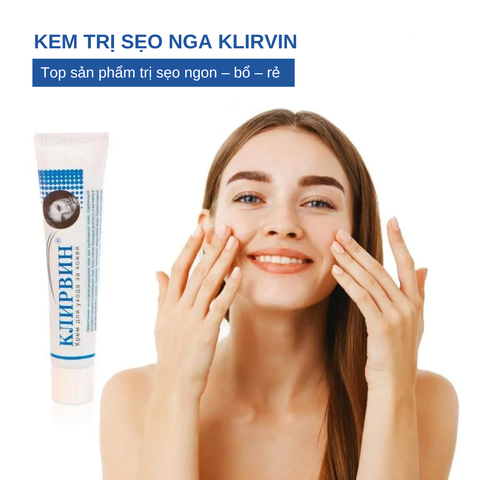 Kem Hỗ Trợ Trị Sẹo Klirvin 25g
