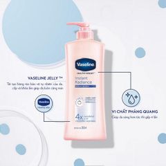 Sữa Dưỡng Thể Nâng Tông Sáng Da Vaseline Healthy Bright Insta Radiance UV Tone-Up Lotion