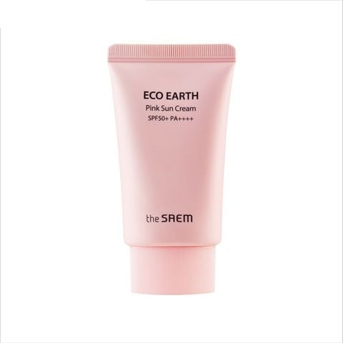 Kem Chống Nắng Giảm Dầu Giúp Da Sáng The Saem Pink Sun Cream SPF50 PA++++ 50g