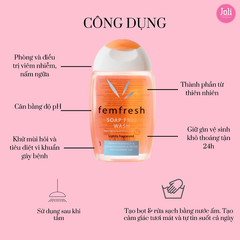 Dung Dịch Vệ Sinh Phụ Nữ Femfresh Lightly Fragranced Soap Free Wash 150ml