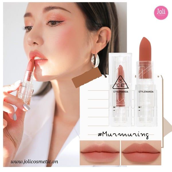 Son Thỏi 3CE Soft Matte Lipstick