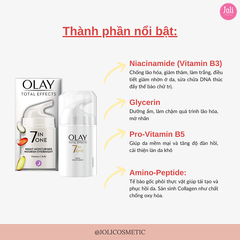 Kem Dưỡng Chống Lão Hóa Olay Total Effects 7in1 Moisturiser 50ml