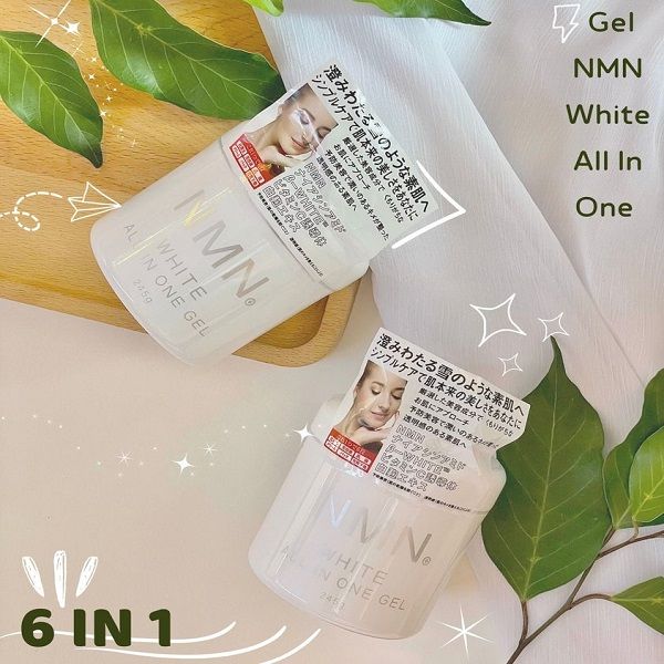 Gel Dưỡng Trắng Da Chống Lão Hóa NMN White All In One Gel 245g