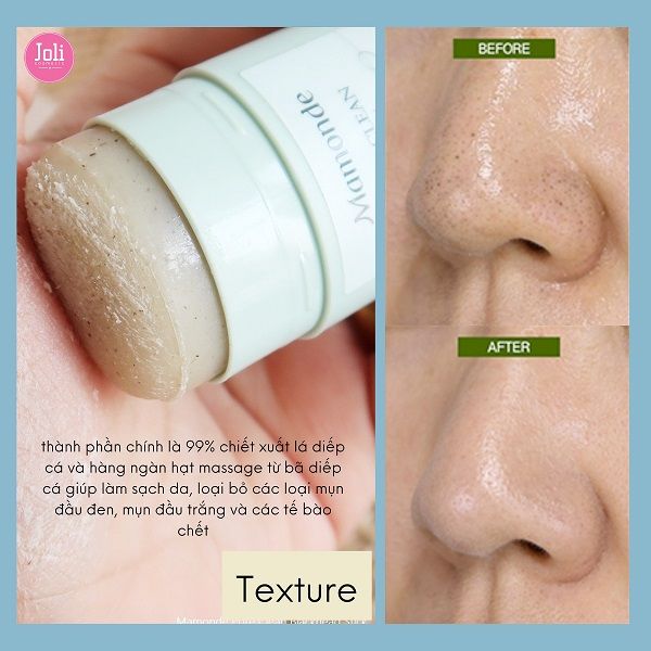 Thanh Lăn Trị Mụn Đầu Đen Mamonde Pore Clean Blackhead Stick