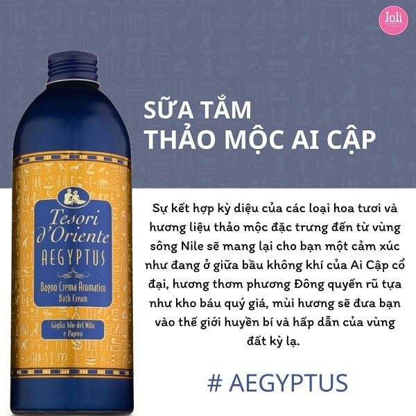 Sữa Tắm Hương Nước Hoa Tesori d'Oriente 500ml