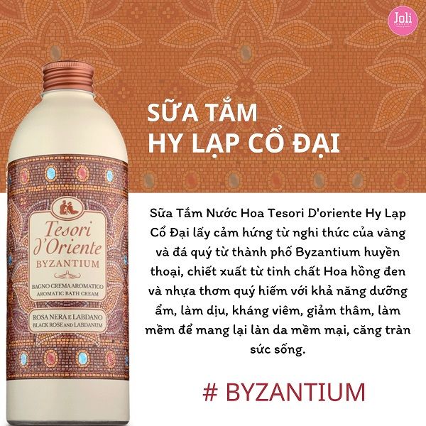 Sữa Tắm Hương Nước Hoa Tesori d'Oriente 500ml