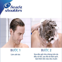 Dầu Gội & Xả Trị Gàu Head & Shoulders Men Advanced Series Pure Sport Old Spice 2in1 Pyrithione Zinc Dandruff Shampoo + Conditioner