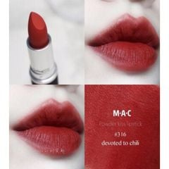 Son Thỏi Lì Mac Lipstick Rouge A Lerves 3g