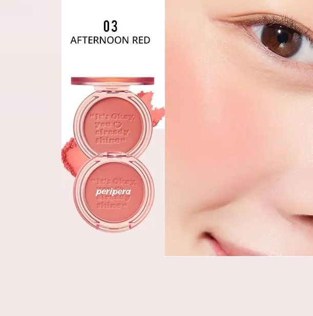 Phấn Má Hồng Peripera Pure Blushed Sunshine Cheek