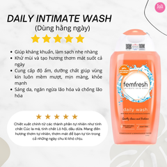 Dung Dịch Vệ Sinh Phụ Nữ Femfresh Wash 250ml