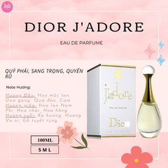 Nước Hoa Nữ Christian Dior J'Adore Eau De Parfum