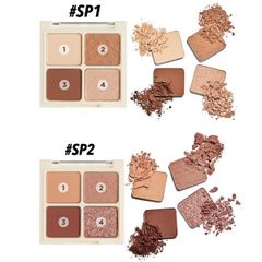 Bảng Phấn Mắt 4 Ô Merzy The Heritage Shadow Palette