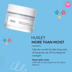 Kem Dưỡng Cấp Ẩm Cho Da Huxley Cream More Than Moist 50ml