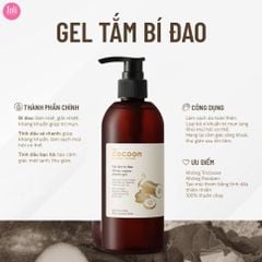 Gel Tắm Bí Đao Làm Giảm Mụn Lưng Cocoon Winter Melon Shower Gel 310ml