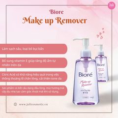 Dầu Tẩy Trang Cho Mọi Loại Da Biore Makeup Remover Perfect Oil 150ml