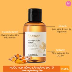 Nước Hoa Hồng Chiết Xuất Từ Nghệ Hưng Yên Cocoon Hung Yen Turmeric Toner