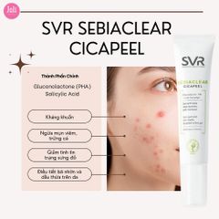 Gel Chấm Mụn Làm Giảm Mụn Viêm Sưng SVR Sebiaclear Cicapeel 15ml