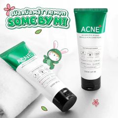 Sữa Rửa Mặt Cho Da Mụn Some By Mi AHA-BHA-PHA 30 Days Miracle Acne Clear Foam 100ml