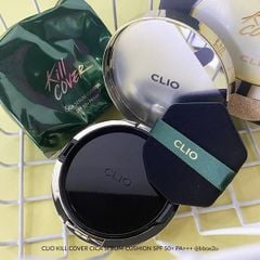 Phấn Nước Dưỡng Ẩm Làm Dịu Da Clio Kill Cover Cica Serum Cushion SPF50+/PA+++(Tặng kèm lõi)