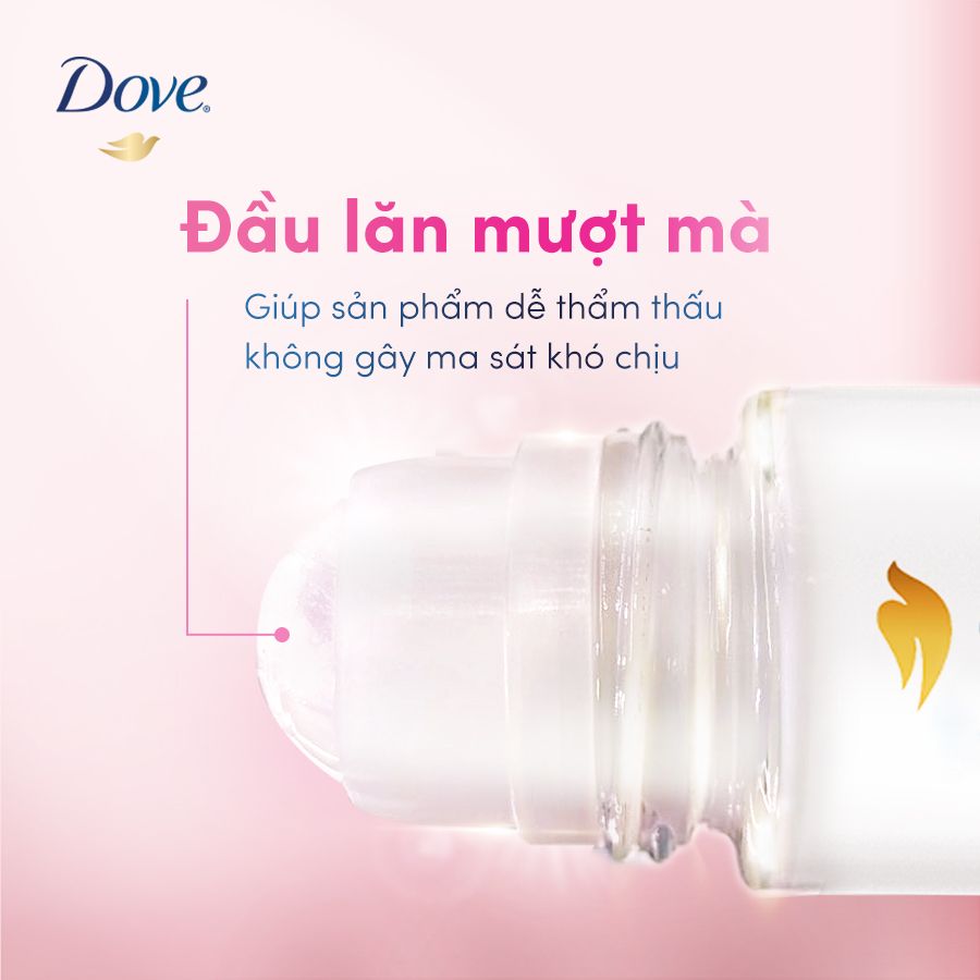 Lăn Khử Mùi Dạng Tinh Chất Thu Nhỏ Lỗ Chân Lông Dove 3% Niacinamide + 10X Vitamin C&E Deodorant Serum 45ml