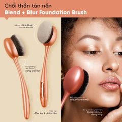 Cọ Tán Kem Nền Real Techniques Blend And Blur Foundation Makeup Brush