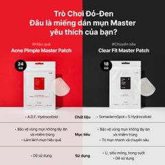 Miếng Dán Trị Mụn Cosrx Clear Fit Master Patch 18 Miếng