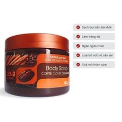 Tẩy Tế Bào Chết Body Quế Hồi & Cà Phê Bilena Cosm Beauty Body Scrub Coffee Cloves Cinnamon 380g