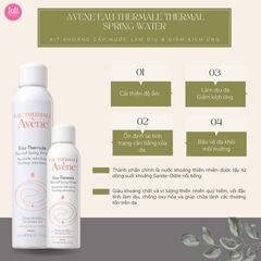 Xịt Khoáng Cấp Nước Làm Dịu & Giảm Kích Ứng Da Avene Eau Thermale Thermal Spring Water