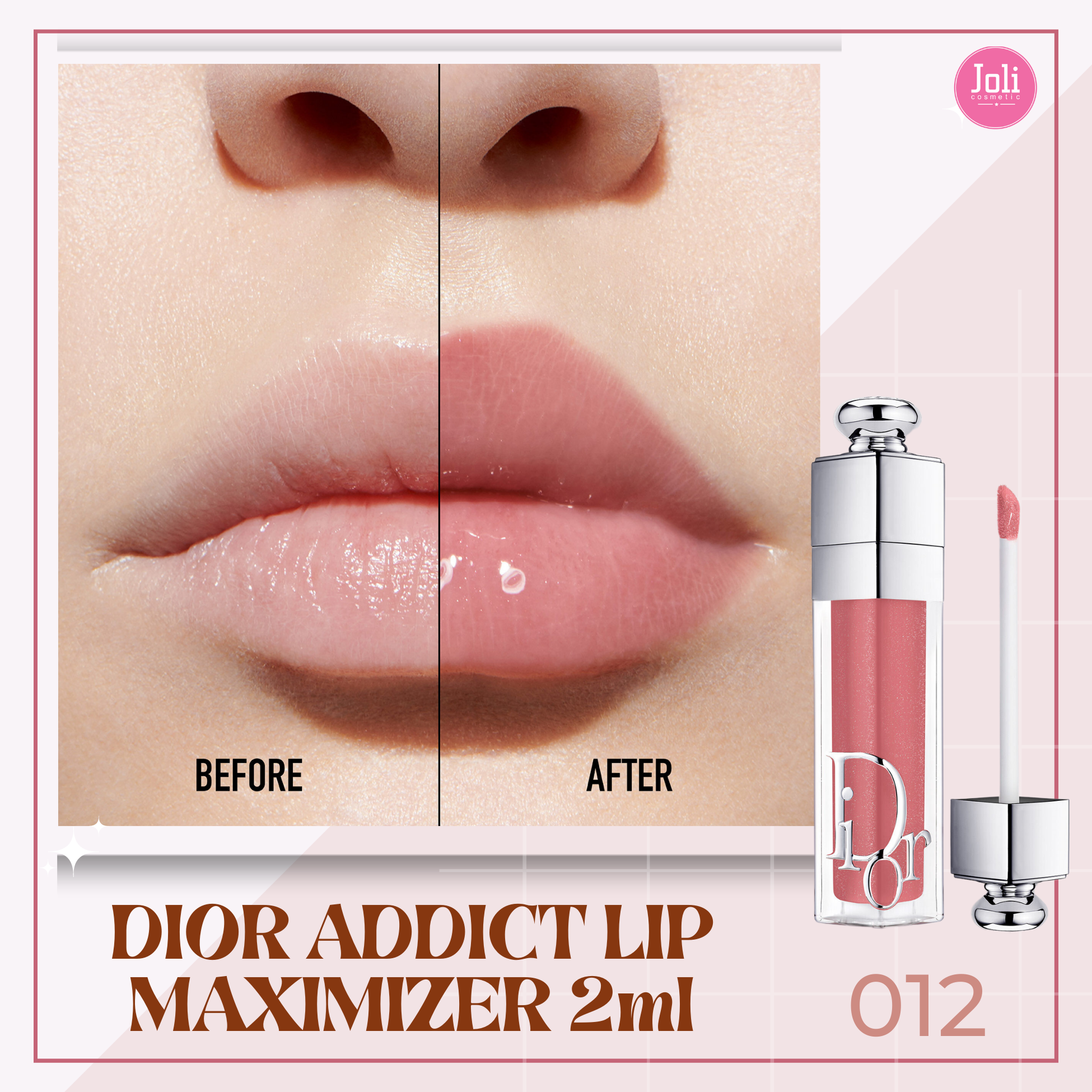Dior Addict Lip Maximizer High Volume Plumper 2ml 001 Pink Sample Size   eBay