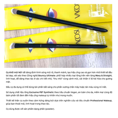 Cọ Khối Mũi Đầu Dẹp Vacosi N01 Angled Shading Brush