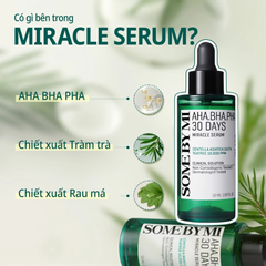 Tinh Chất Trị Mụn Some By Mi AHA-BHA-PHA 30 Days Miracle Serum 50ml