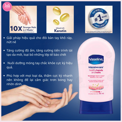 Kem Dưỡng Da Và Móng Tay Vaseline Intensive Care Healthy Hands and Nails 85ml