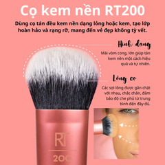 Cọ Tán Nền Real Techniques RT 200 Mini Expert Face For Foundation Brush