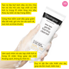 Sữa Rửa Mặt Neutrogena Làm Sạch & Kiểm Soát Nhờn Deep Clean Foaming Cleanser