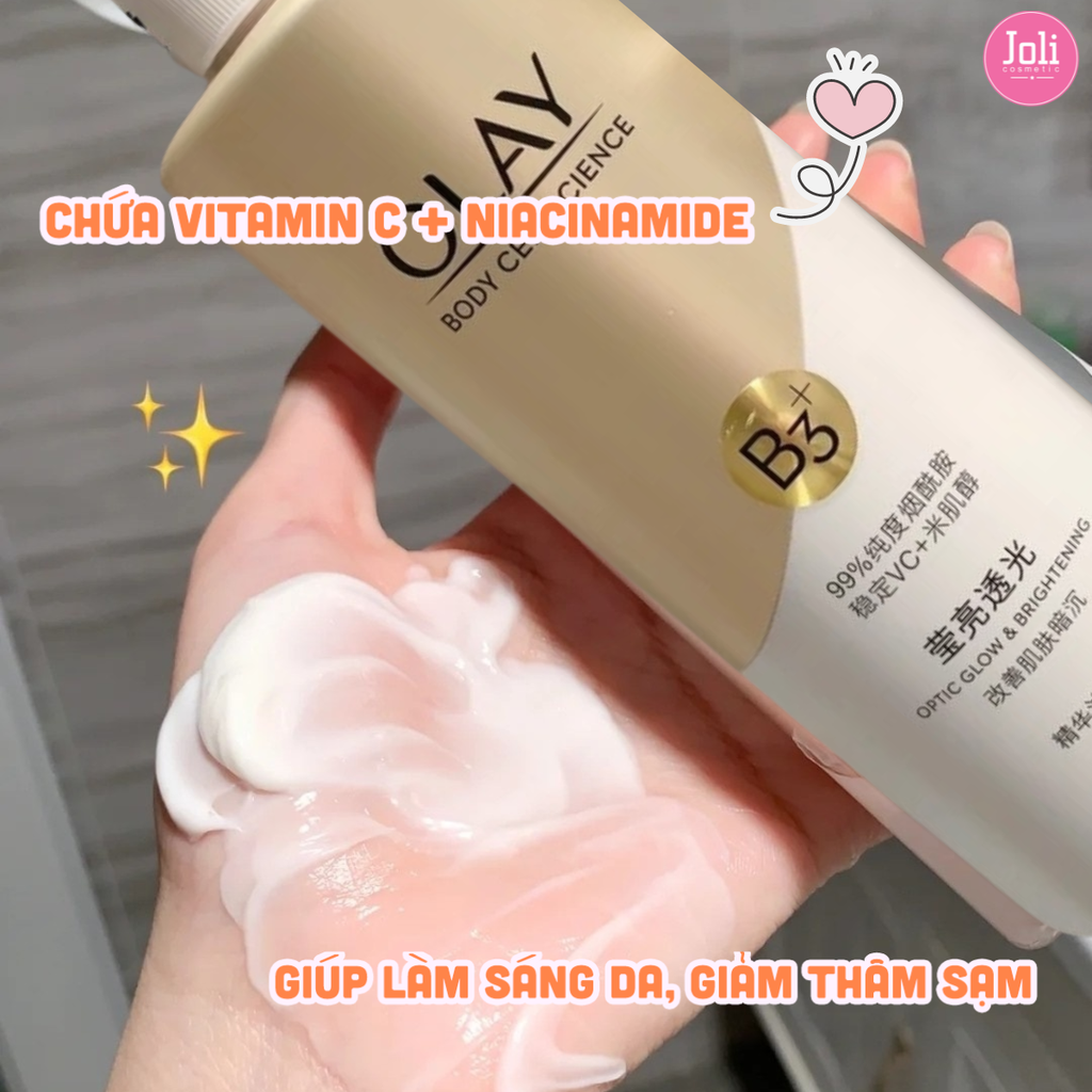 Sữa Tắm Dưỡng Trắng Da OLAY B3 + Vitamin C 500g